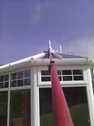 Conservatory cleaning